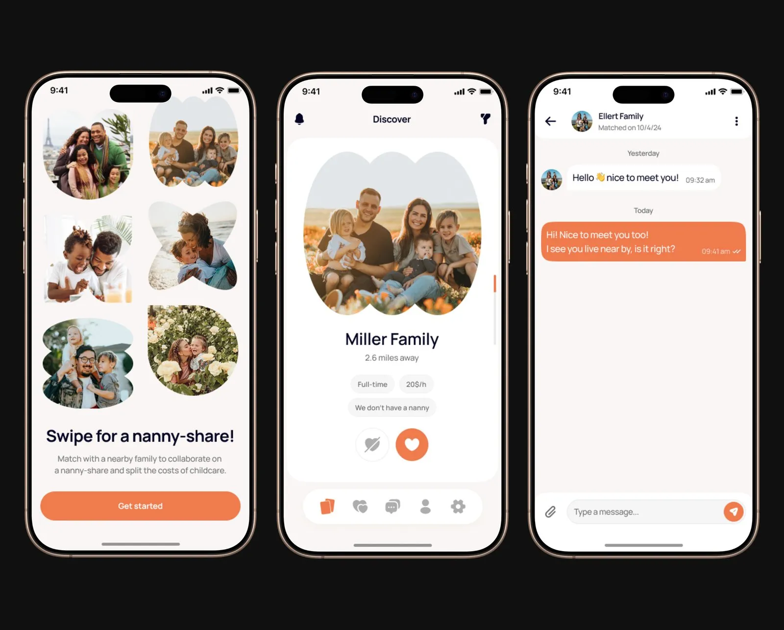 Kiddo — app screenshots
